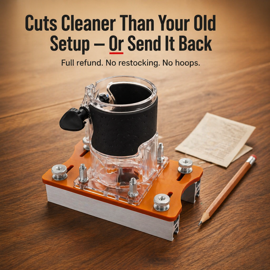 NovaCraft — Cut Dead-Straight Mortises & Slots Without a Wandering Router - Lamylie