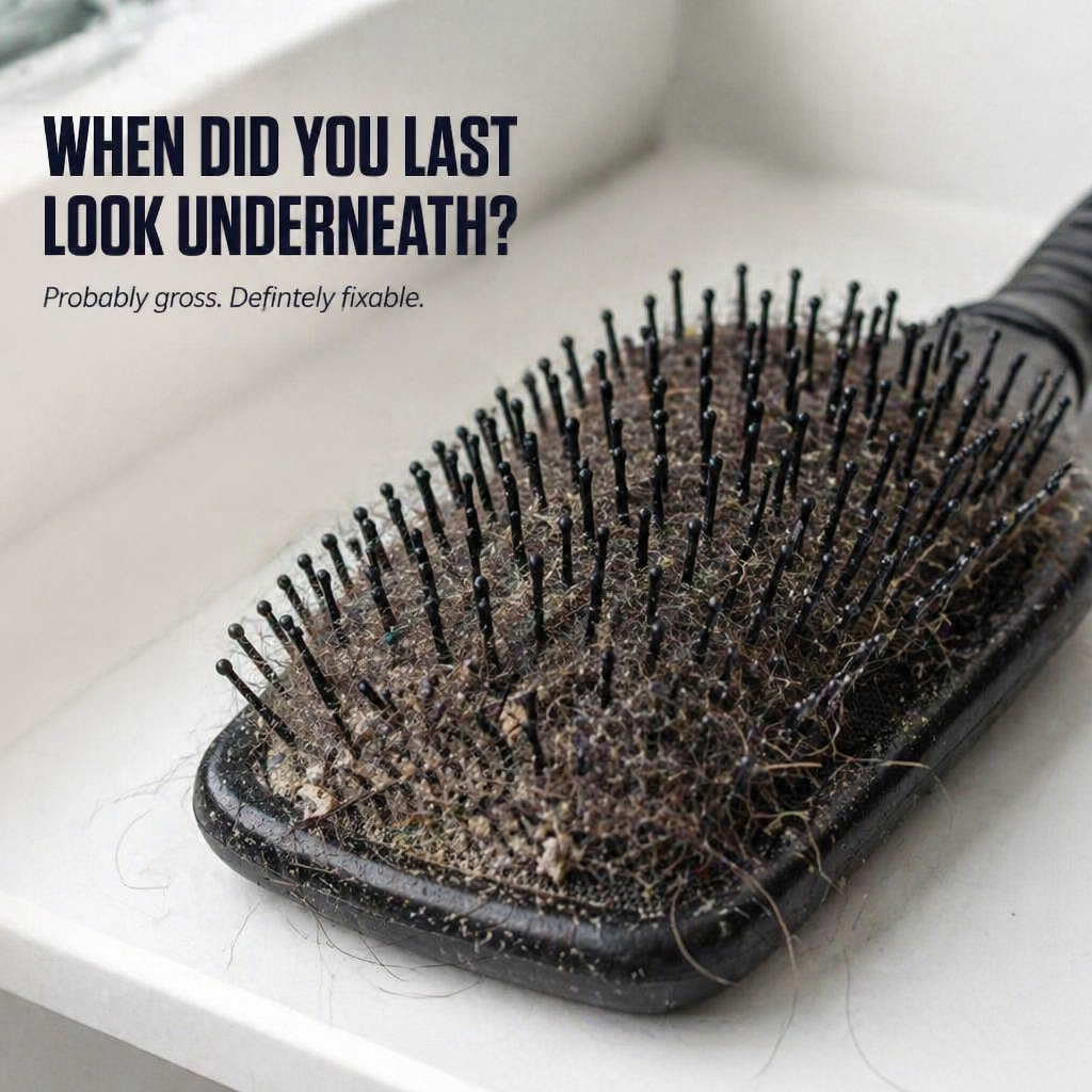 BrushVibe — Rake Out Tangled Hair And Scrub The Grime From Every Brush - Lamylie