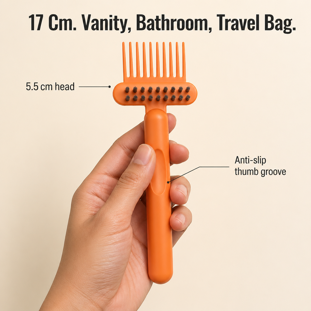 BrushVibe — Rake Out Tangled Hair And Scrub The Grime From Every Brush - Lamylie