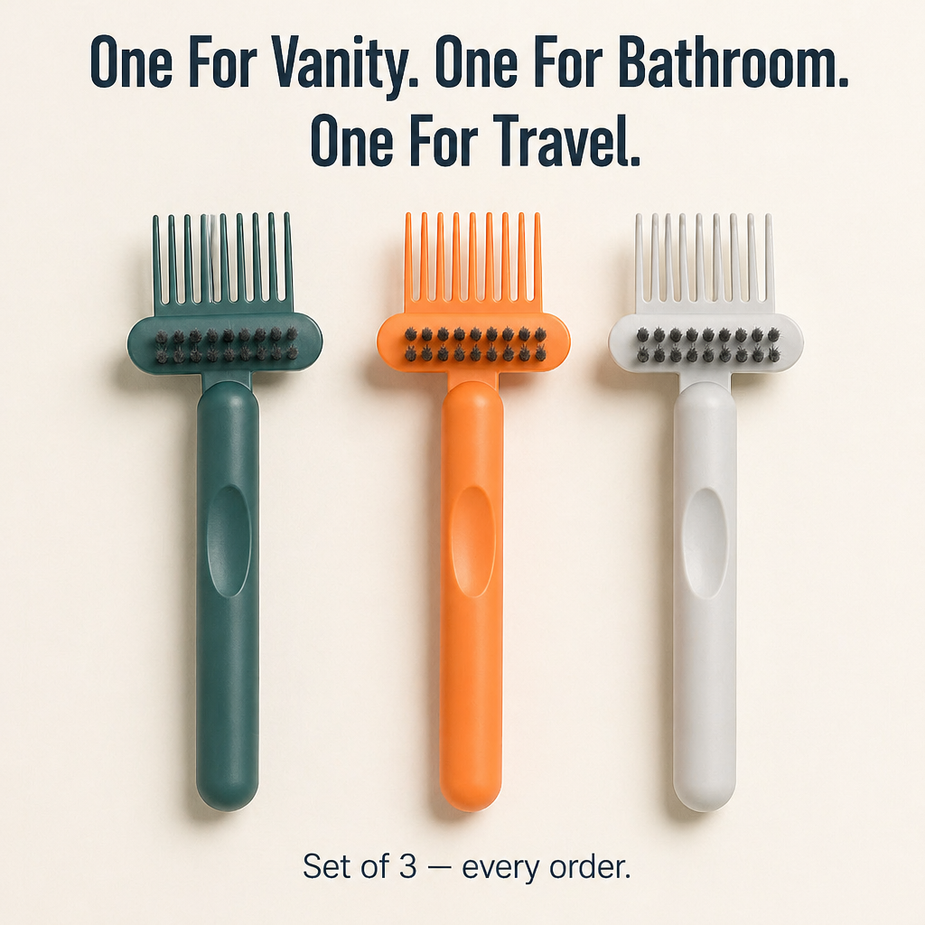 BrushVibe — Rake Out Tangled Hair And Scrub The Grime From Every Brush - Lamylie