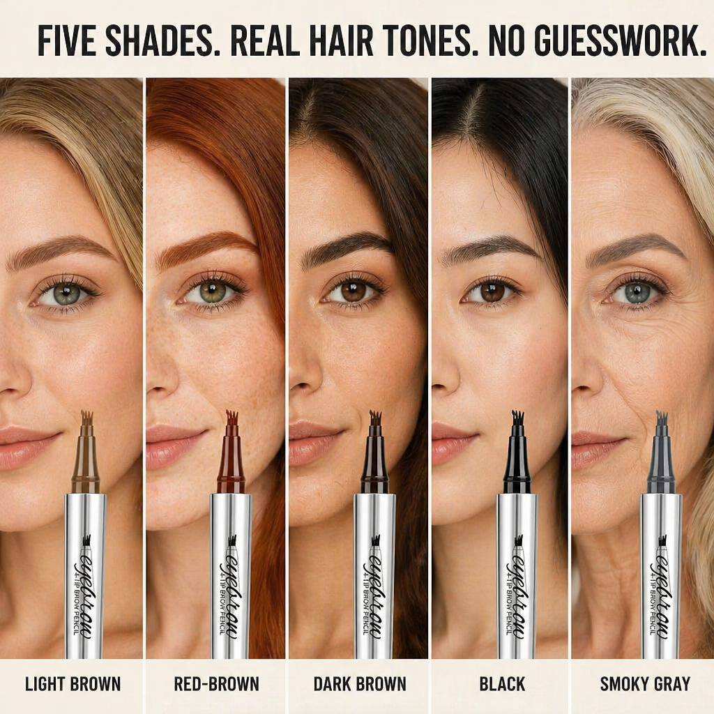 LumiFleur — Nakreslete přirozeně vypadající obočí bez návštěvy salonu na microblading - Lamylie