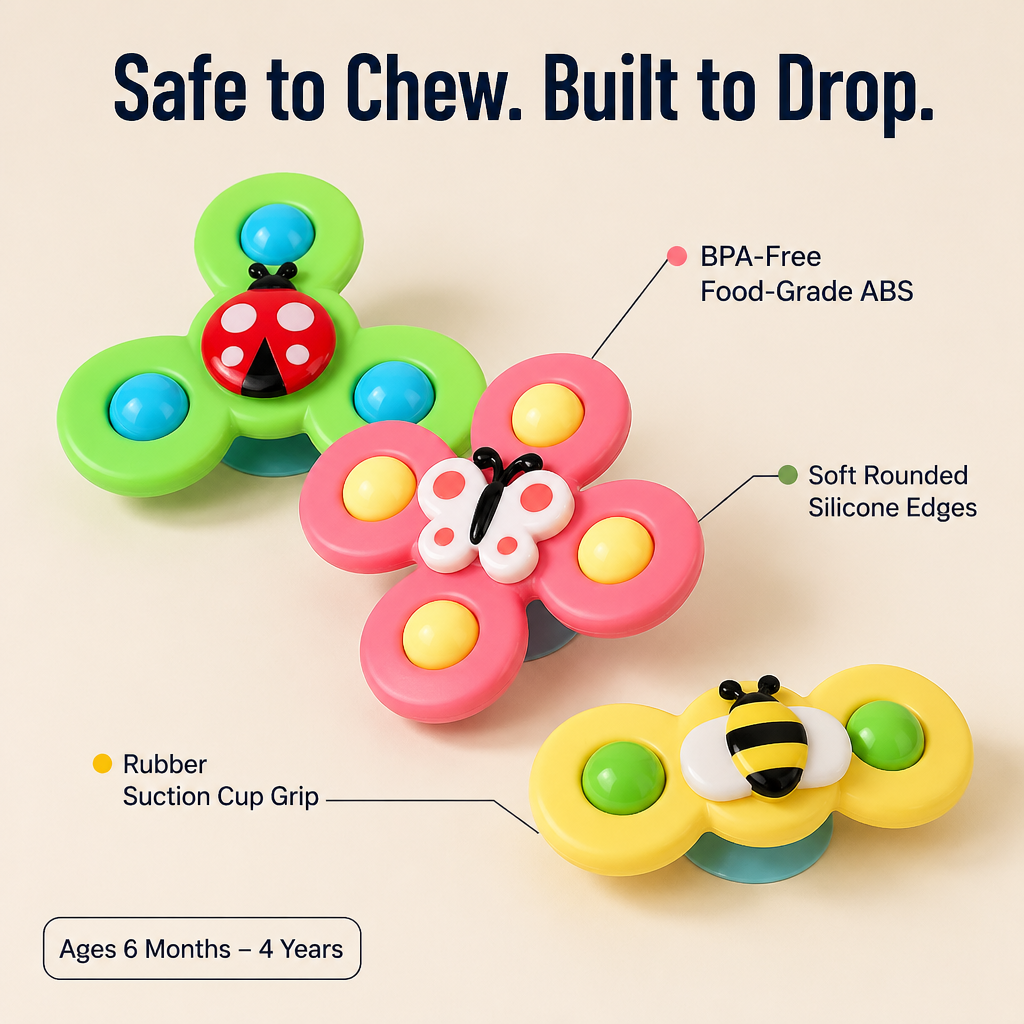 Magnetic SpinWhirl — Stick, Spin & Stop the Toddler Meltdown in Seconds - Lamylie