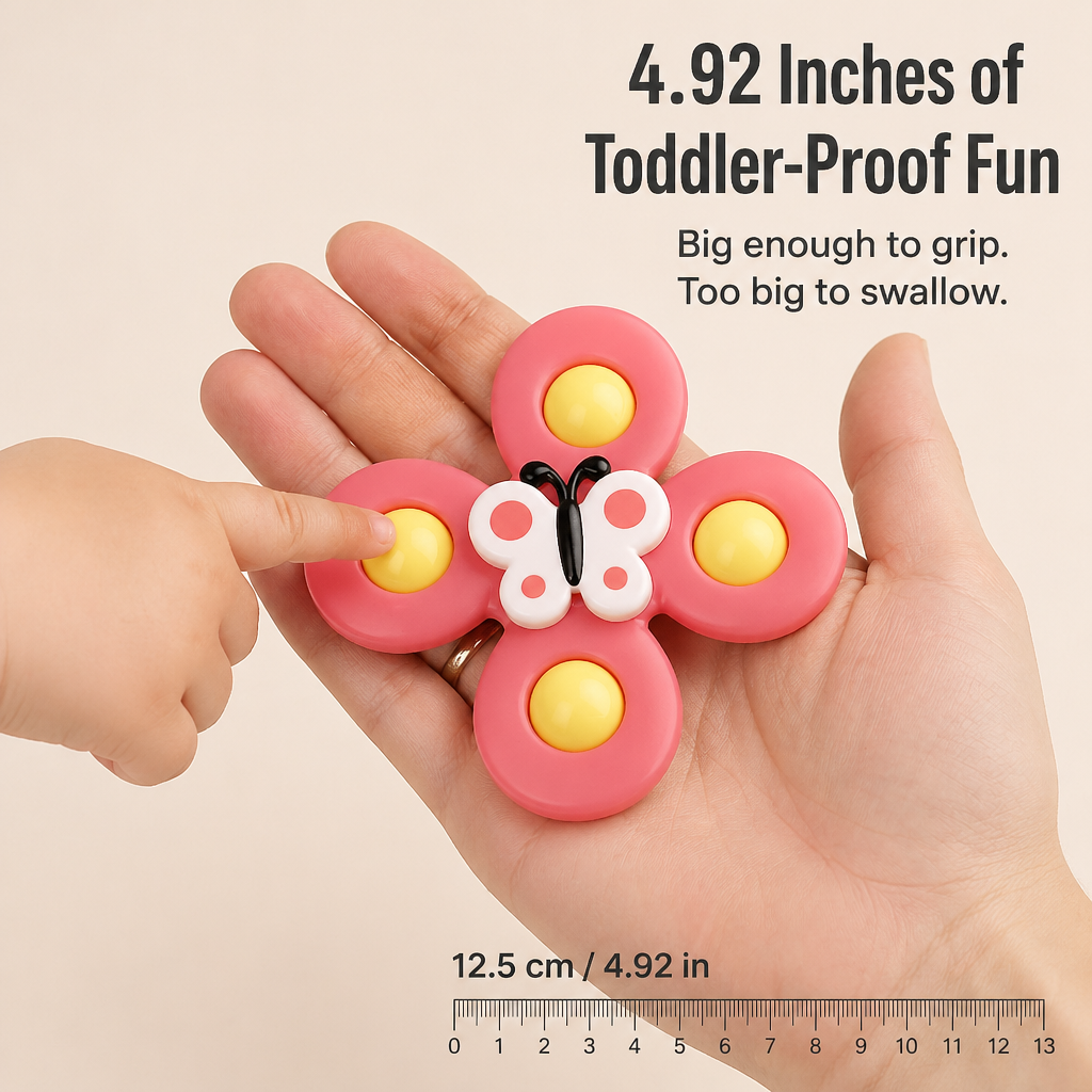 Magnetic SpinWhirl — Stick, Spin & Stop the Toddler Meltdown in Seconds - Lamylie