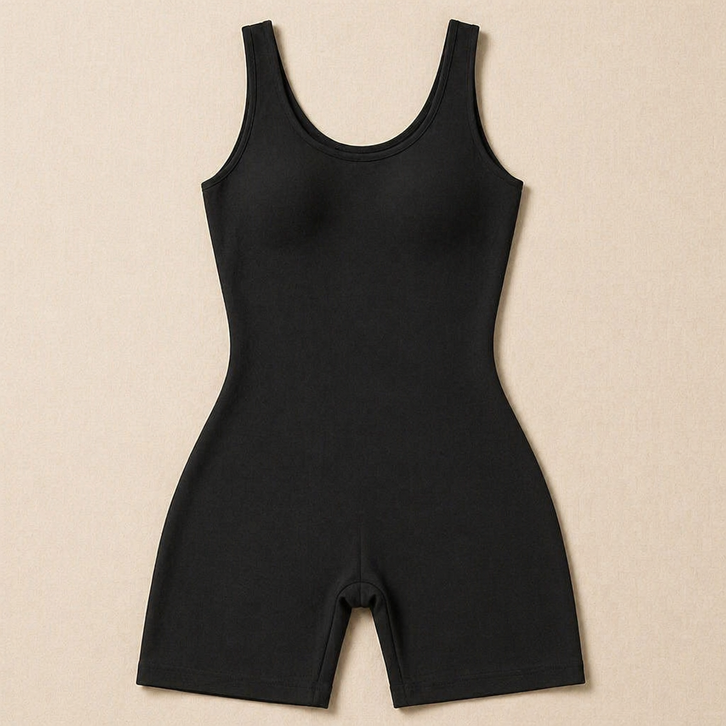 LunaContour – Seamless Full-Body Shaping Bodysuit with Mid-Thigh Smoothing - Lamylie