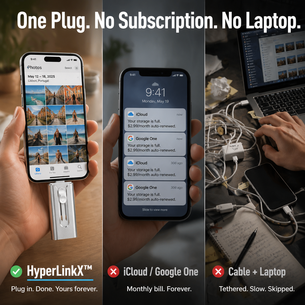 HyperLinkX — مزامنة فائقة السرعة تحافظ على أمان جهازك وأناقتك - Lamylie