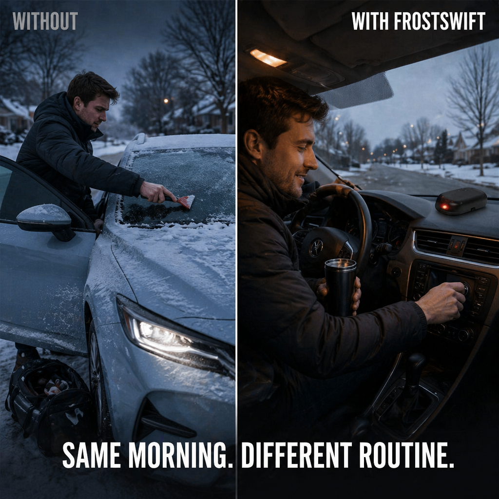 FrostSwift — Rensa frostiga vindrutor på några minuter utan att skrapa - Lamylie