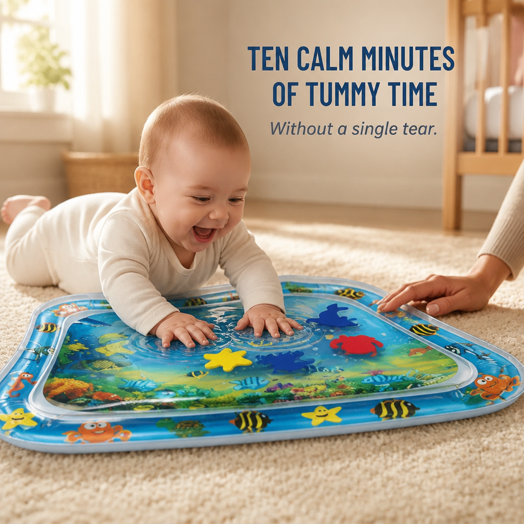 MarinaSplash — Turn Tummy Time Tears Into 10 Minutes of Belly Laughs - Lamylie