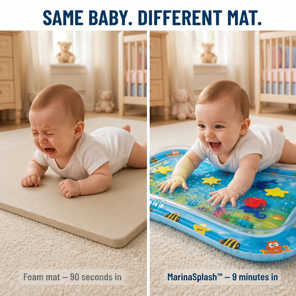MarinaSplash — Turn Tummy Time Tears Into 10 Minutes of Belly Laughs - Lamylie