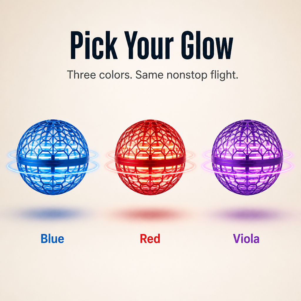 AeroLuxe Orb — Toss It, Hover It, Boomerang It Back to Your Hand - Lamylie