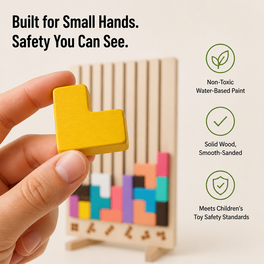 MindBuild — Stapeln, lösen und echte Konzentration aufbauen – ganz ohne Bildschirm – Lamylie