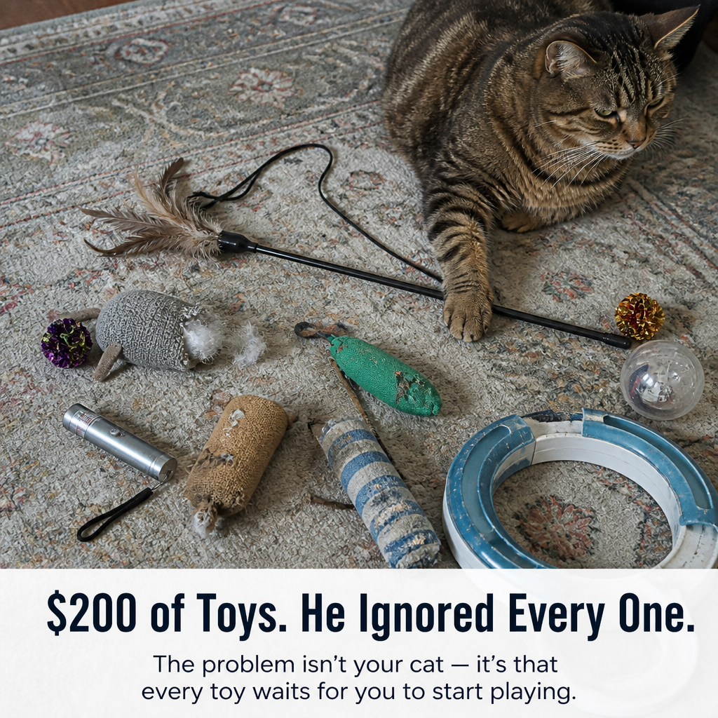 Feline Frenzy — הפעילו את מצב הציד ברגע שהחתול שלכם חולף על פניכם - Lamylie