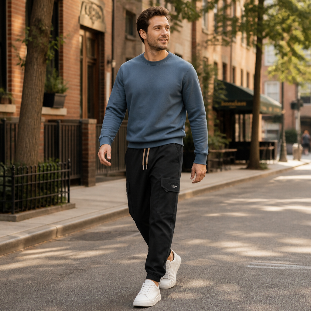 FitEase™ – Zúžené cargo joggery s elastickým pasem na stahovací šňůrku - Lamylie
