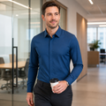 Maxton – Knitterfreies Slim-Fit-Hemd mit 4-Wege-Stretch – Lamylie