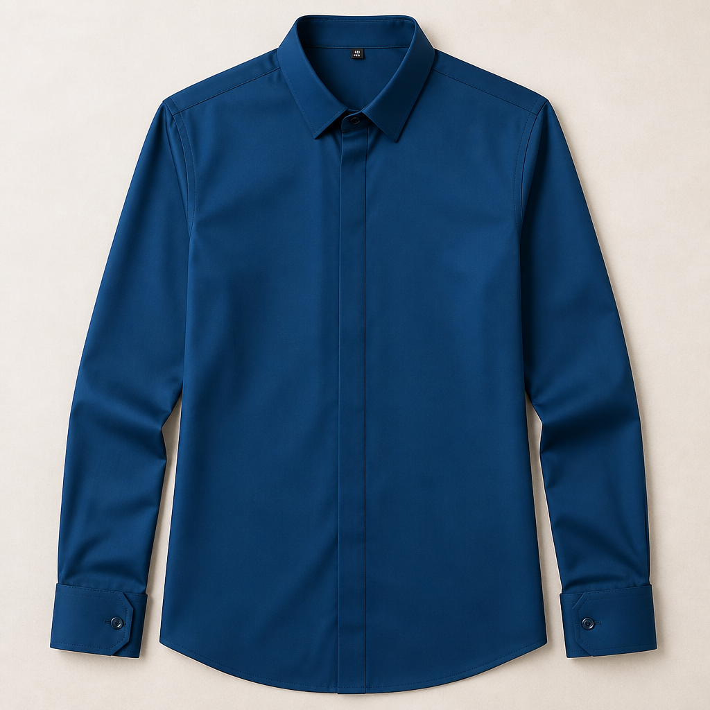 Maxton – Knitterfreies Slim-Fit-Hemd mit 4-Wege-Stretch – Lamylie