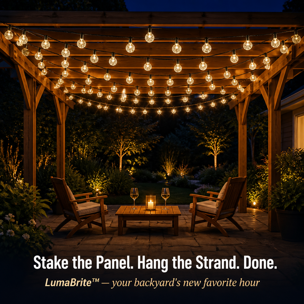 LumaBrite — Light Your Backyard Like the Pinterest Pin You Keep Saving - Lamylie