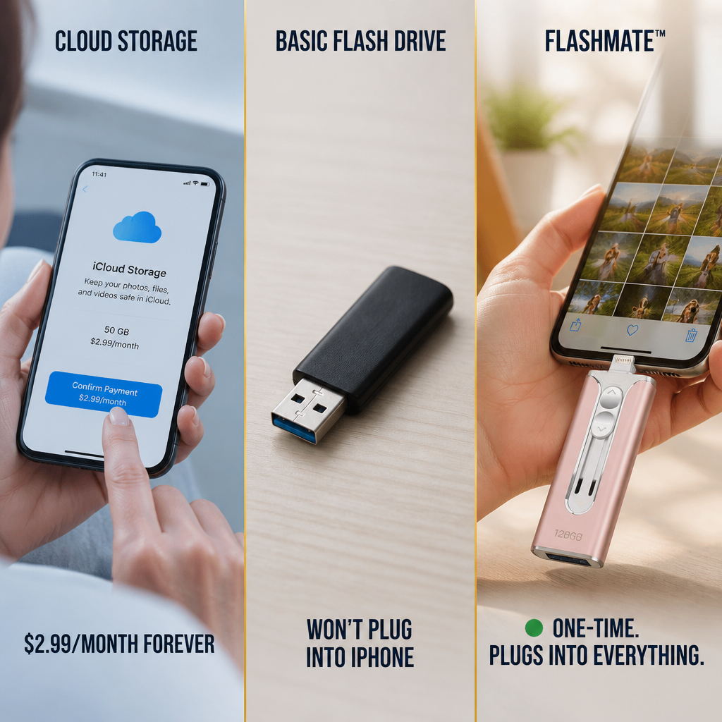 FlashMate — Ne töröljön fotókat csak azért, hogy helyet szabadítson fel az újaknak - Lamylie