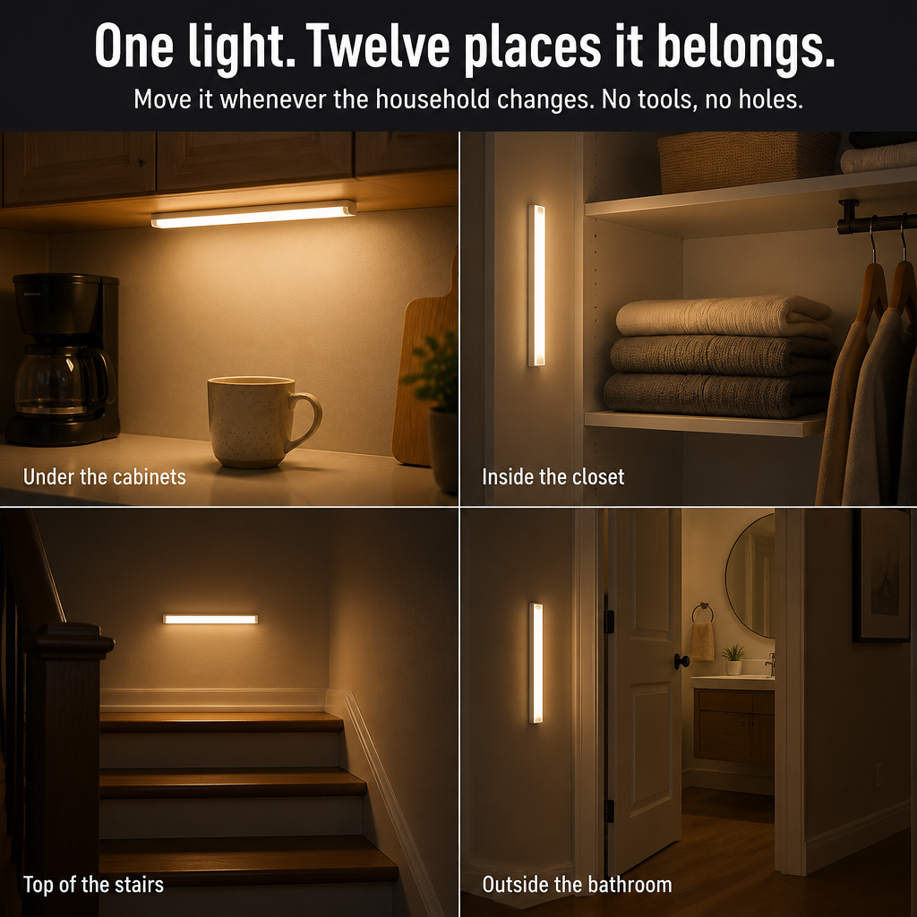 LumaSense — Light Every Midnight Step Without Waking the House - Lamylie