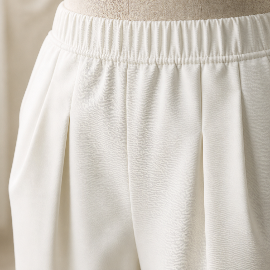 Mirelle – Relaxed Boat-Neck Two-Piece Set with Tapered Pleated Pants - Lamylie