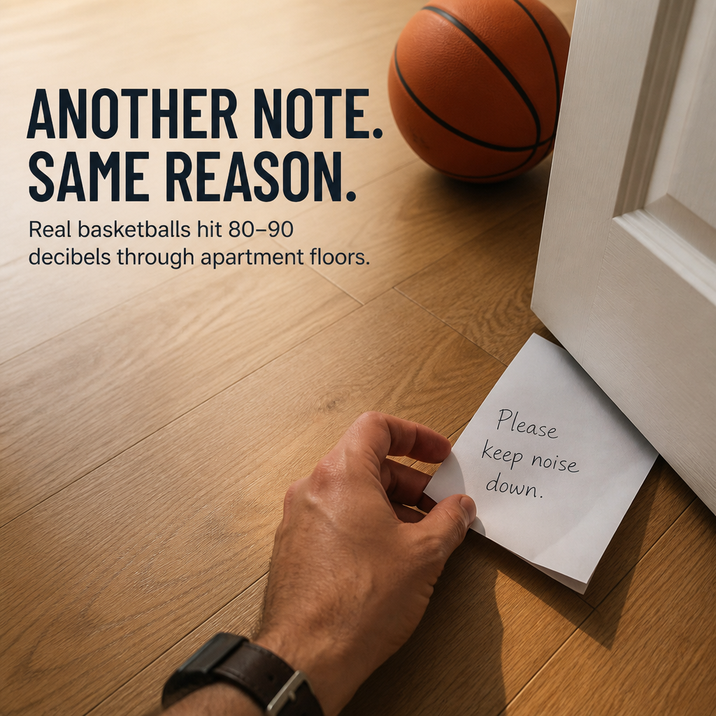 VoltRise — Stick, Aim, Score: Silent Indoor Basketball Without a Single Drill Hole - Lamylie