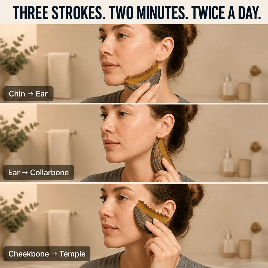 ContourEase — Drain Morning Puffiness And Sculpt Your Jawline In 2 Minutes - Lamylie