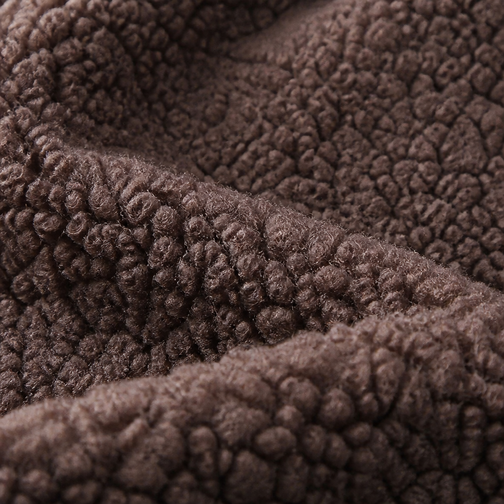 CloudWarm – Měkká vesta z materiálu sherpa bez rukávů se zapínáním na knoflíky - Lamylie