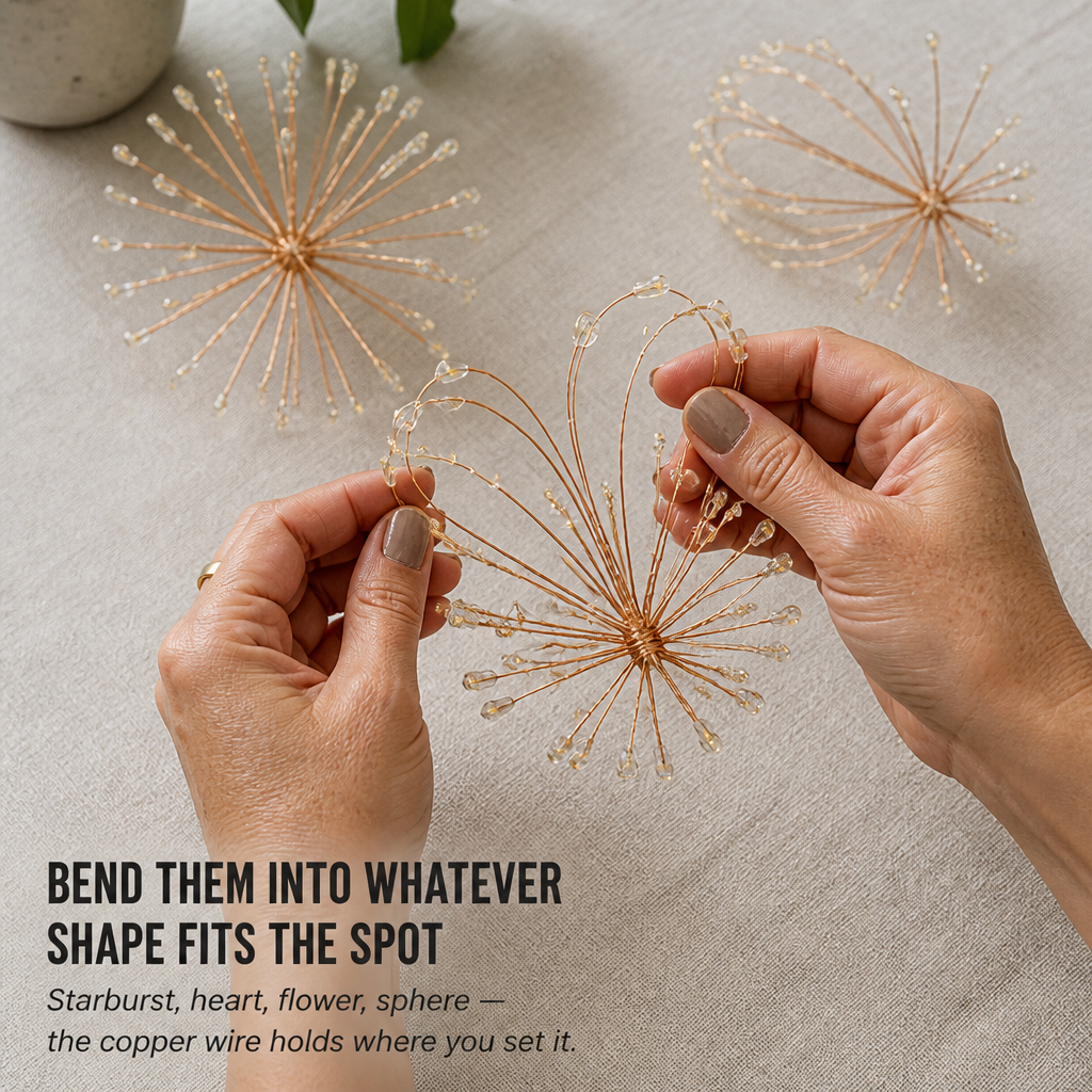 LumaSphere — Hang Sparkling Solar Firework Glow Across Any Patio or Garden - Lamylie