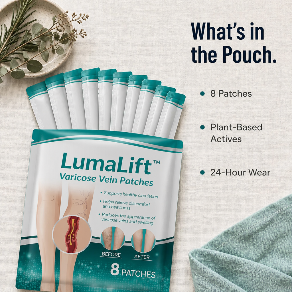 LumaLift — Wachen Sie nach einem Tag auf den Beinen mit leichteren Beinen auf | 8-Patch-Packung - Lamylie
