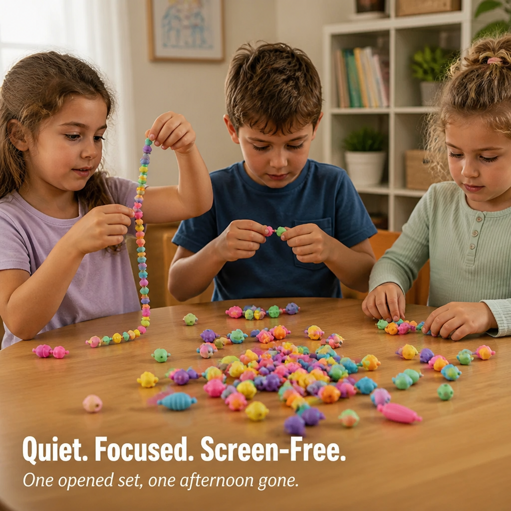 LumaBeads — צרו צמידים, טבעות ושרשראות בלי קשרים ובלי חוטים - Lamylie
