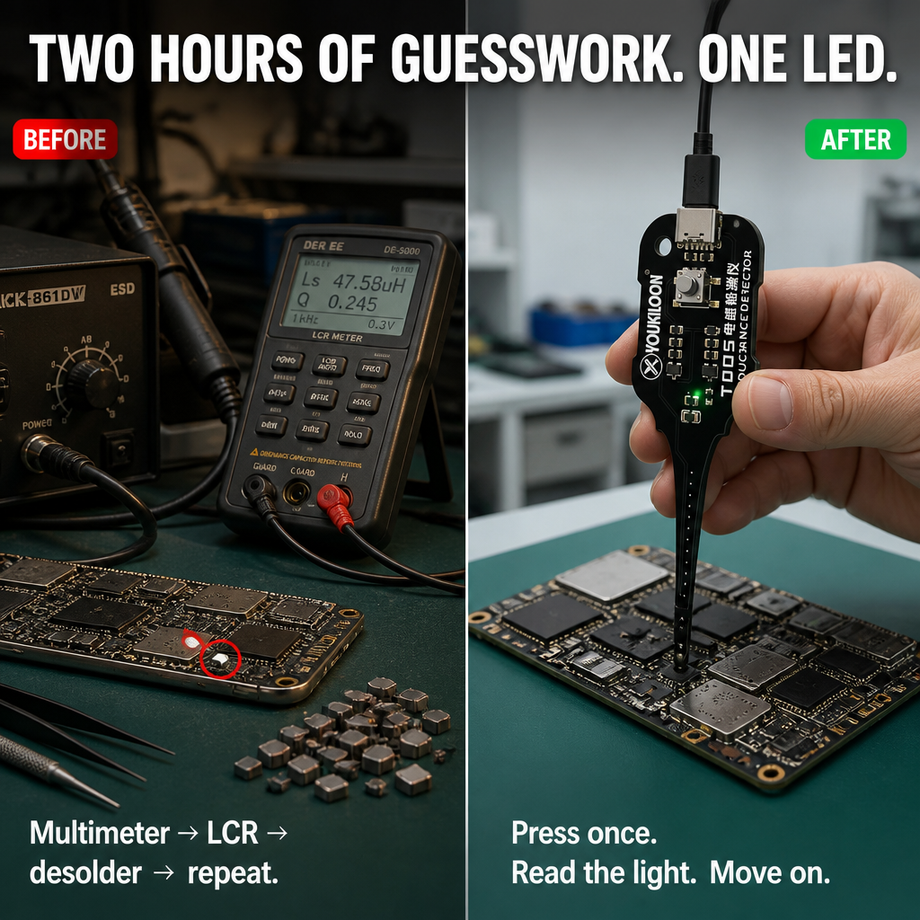 CircuitSense — Fedezd fel a hibás induktorokat másodpercek alatt, forrasztópáka használata nélkül - Lamylie