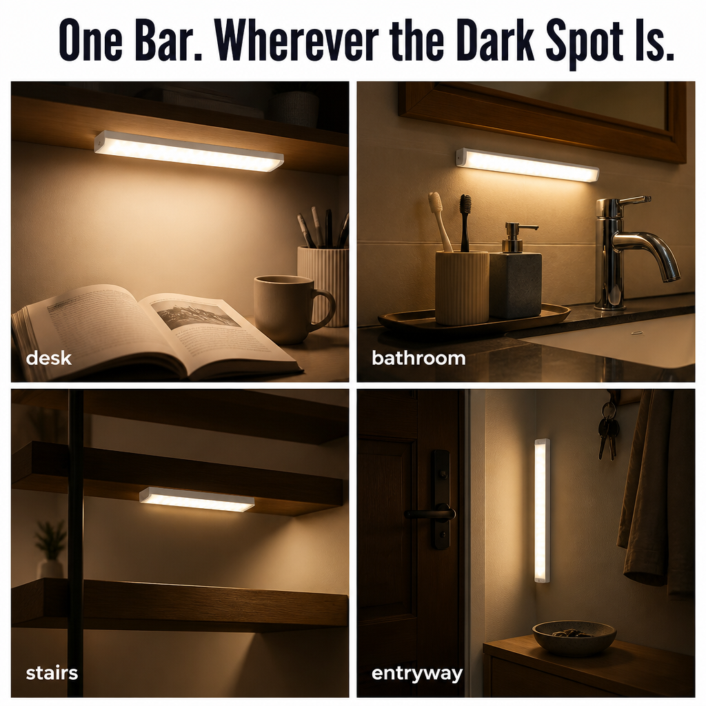 LumaSense — Light Up Any Dark Closet, Hallway or Stair Without Wiring - Lamylie
