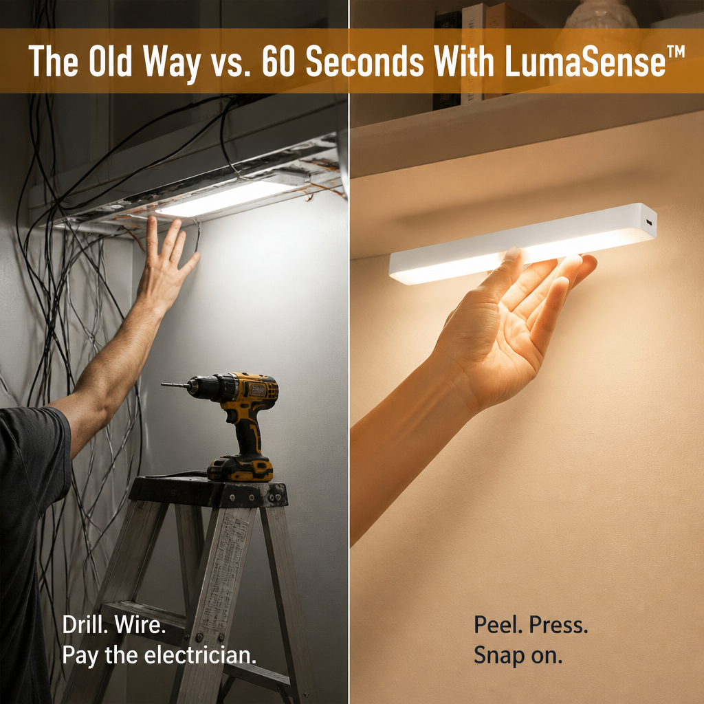 LumaSense — Light Up Any Dark Closet, Hallway or Stair Without Wiring - Lamylie