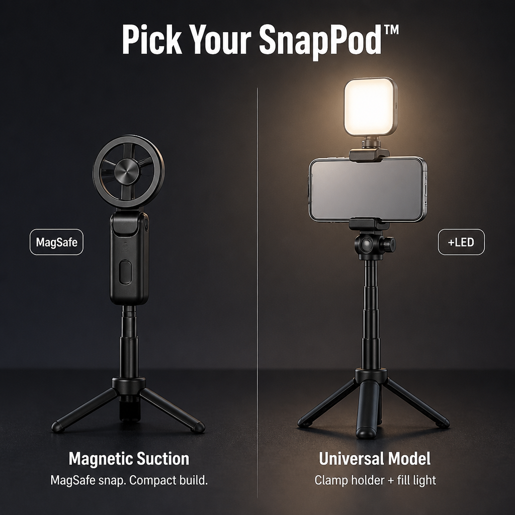 SnapStudio — Snap Your Phone In, Pop Four Legs Out, Hit Record - Lamylie