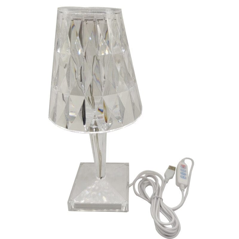 LED Glass Crystal Table Lamp - Lamylie