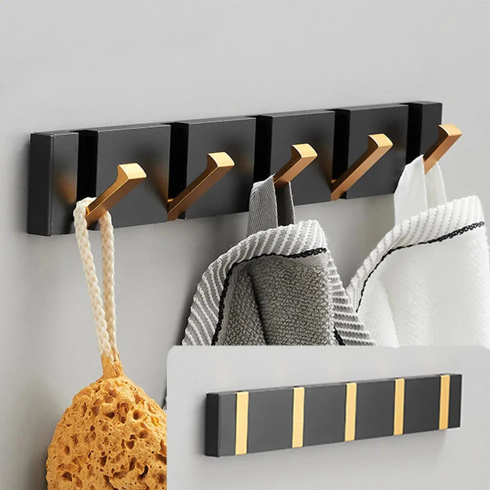 Foldable Stainless Steel Wall Hook | Space-Saving & Minimalist Design - Lamylie