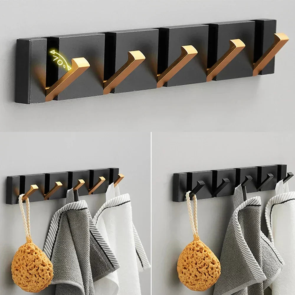 Foldable Stainless Steel Wall Hook | Space-Saving & Minimalist Design - Lamylie