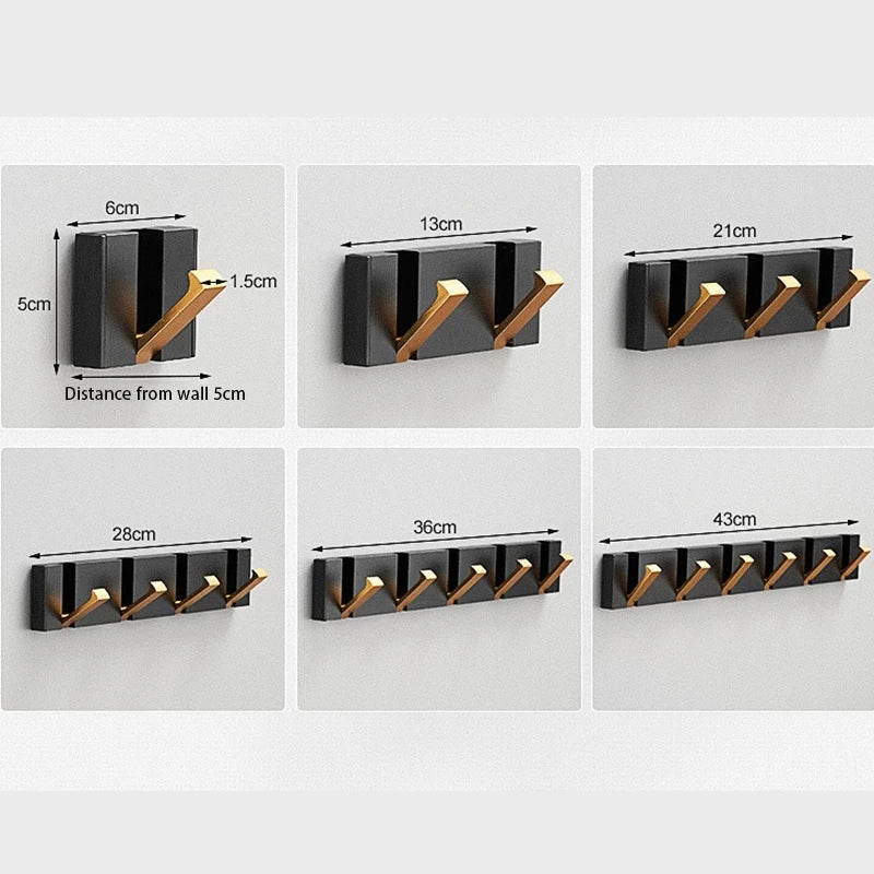 Foldable Stainless Steel Wall Hook | Space-Saving & Minimalist Design - Lamylie