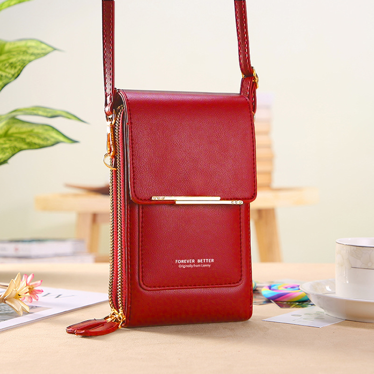 Sac bandoulière avec fenêtre tactile - Lamylie
