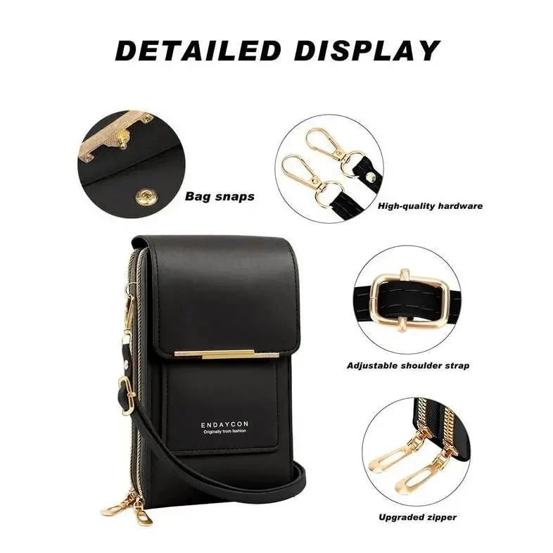 Sac bandoulière avec fenêtre tactile - Lamylie