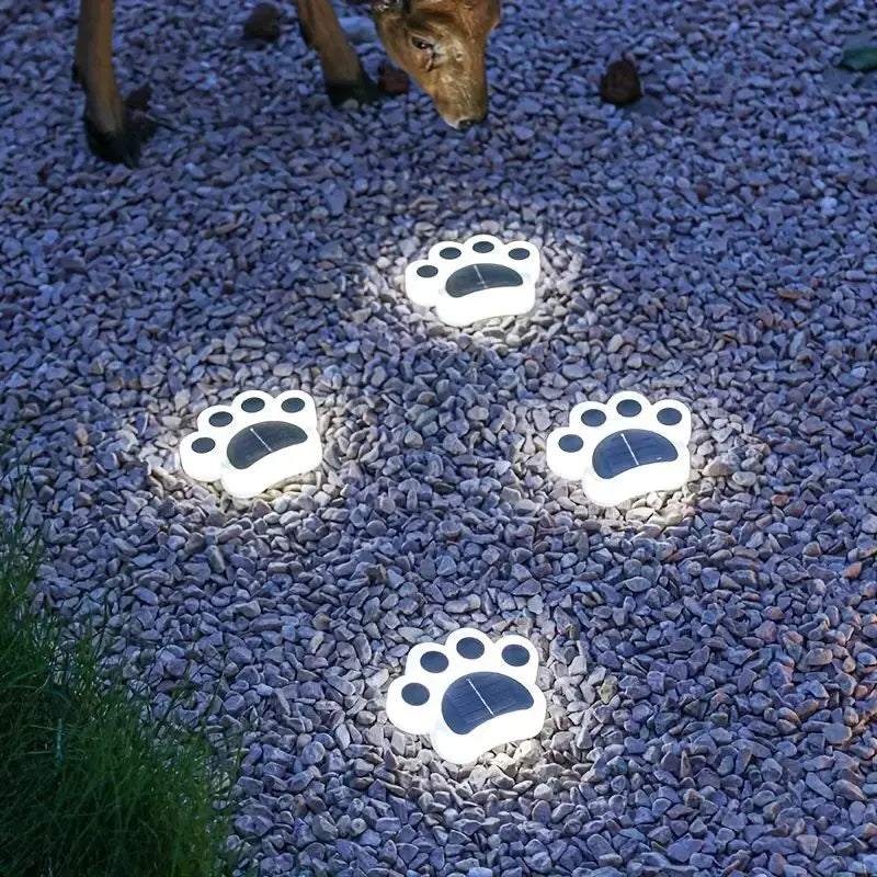 Solar-Powered Garden Spot LED Ground Light with Automatic Sensor for Driveway, Garden & Terrace - Lamylie