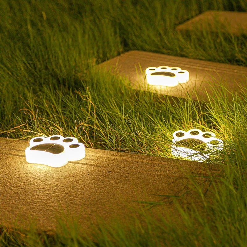 Solar-Powered Garden Spot LED Ground Light with Automatic Sensor for Driveway, Garden & Terrace - Lamylie
