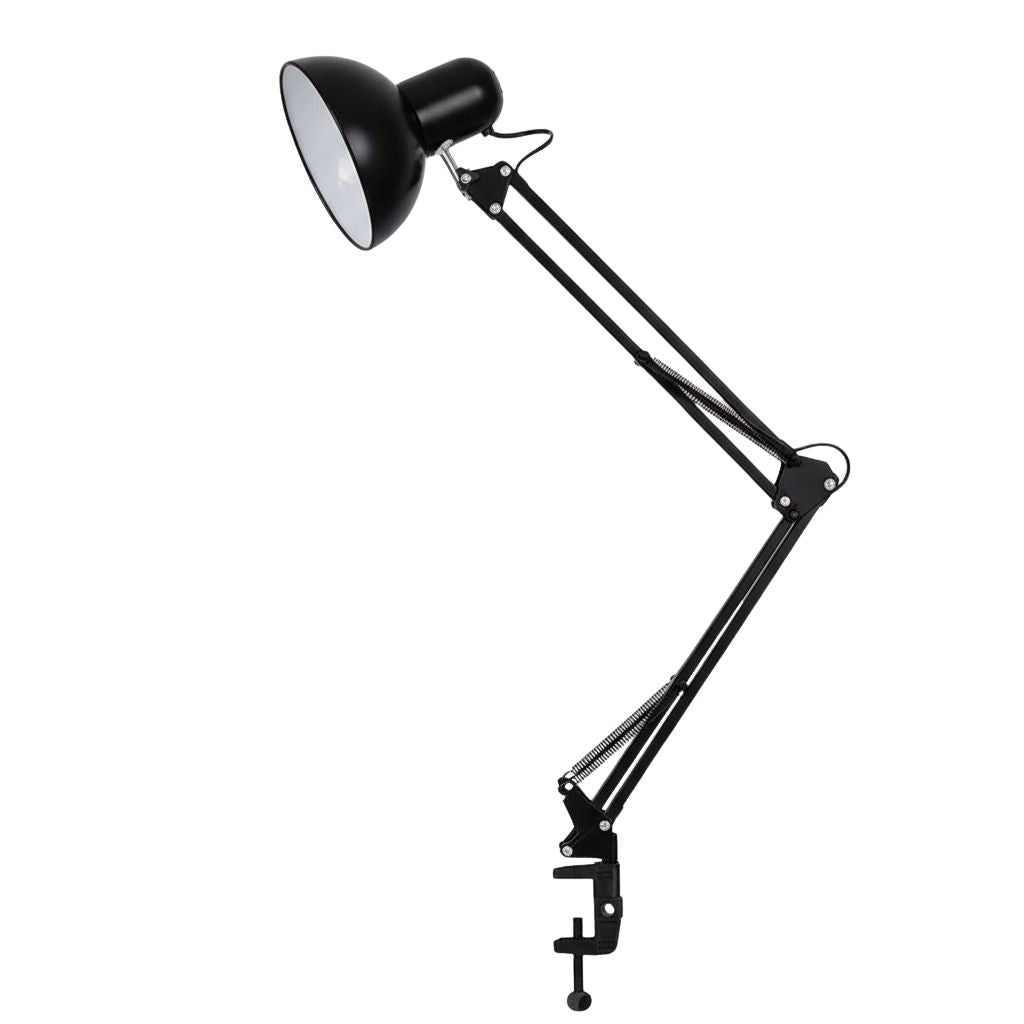 Minimalistisk bordslampa i järn med justerbar hållare | Finns i flera färger för moderna interiörer – Lamylie