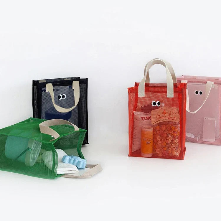 Borsa da spiaggia leggera in rete per bambini - Lamylie