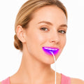 Dispositivo ergonomico per la cura dentale con luce rossa — 16 diodi (8 rossi da 660nm, 8 blu da 450nm)