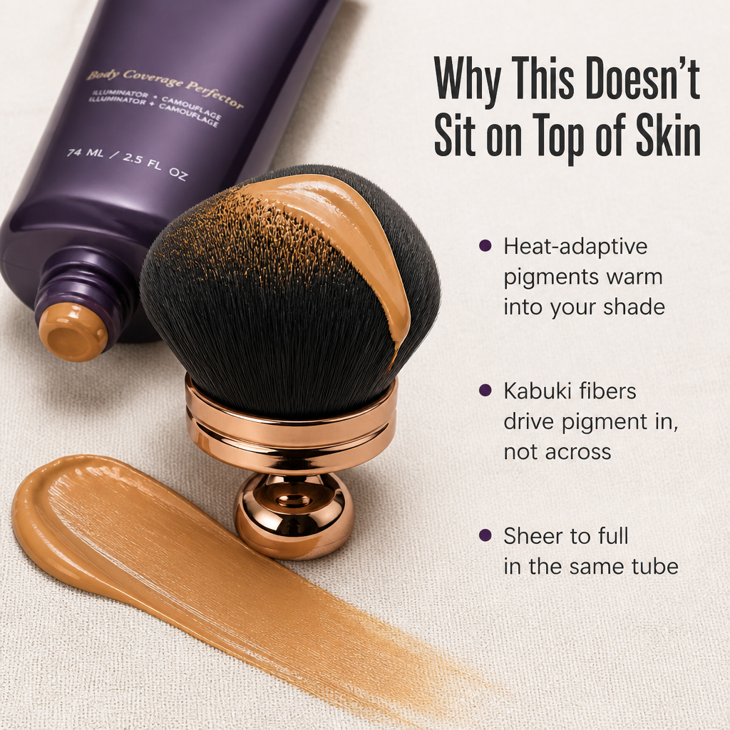 LuminiqueAura — Cover Tattoos, Scars and Spider Veins Without Streaking or Transferring - Lamylie