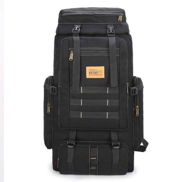 Military-Style 80L Backpack for Hiking and Outdoor Adventures - Lamylie
