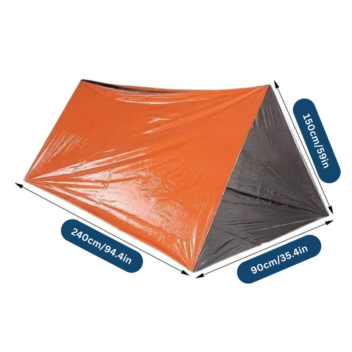 Tienda de campaña de supervivencia compacta para emergencias - Lamylie