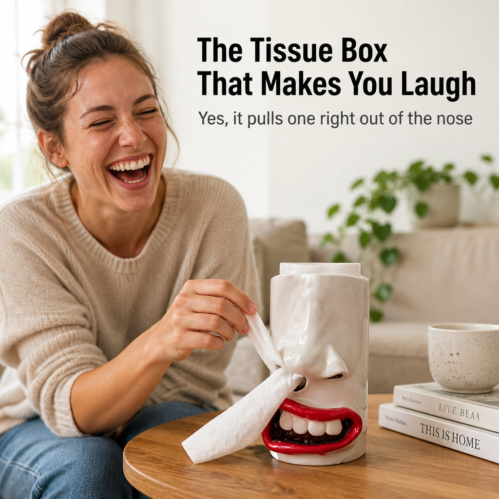 LaughNest — Make Every Tissue Grab the Thing Guests Won't Stop Talking About - Lamylie