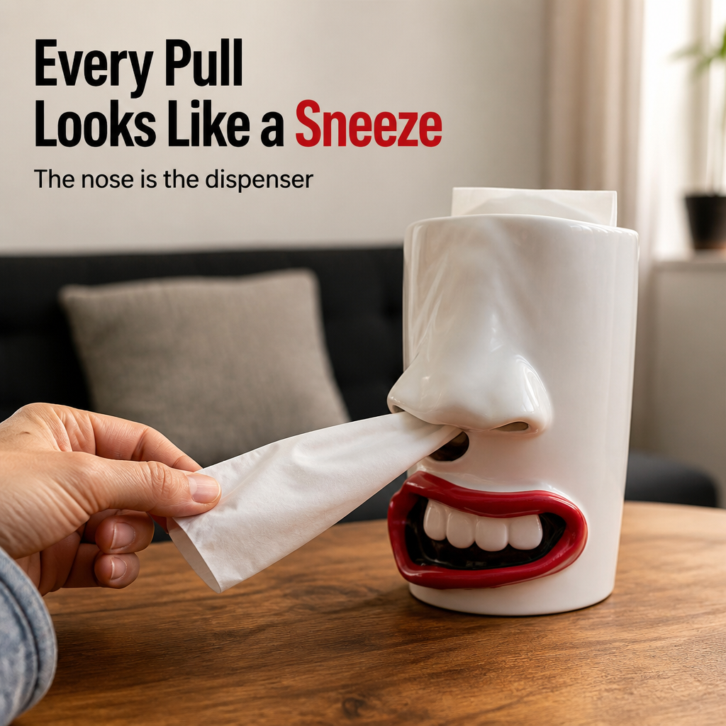 LaughNest — Make Every Tissue Grab the Thing Guests Won't Stop Talking About - Lamylie