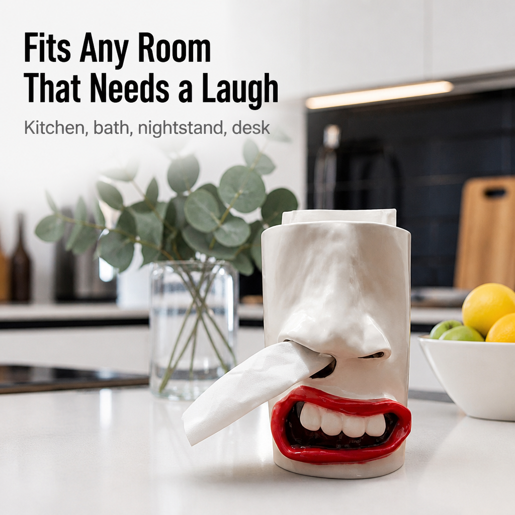 LaughNest — Make Every Tissue Grab the Thing Guests Won't Stop Talking About - Lamylie