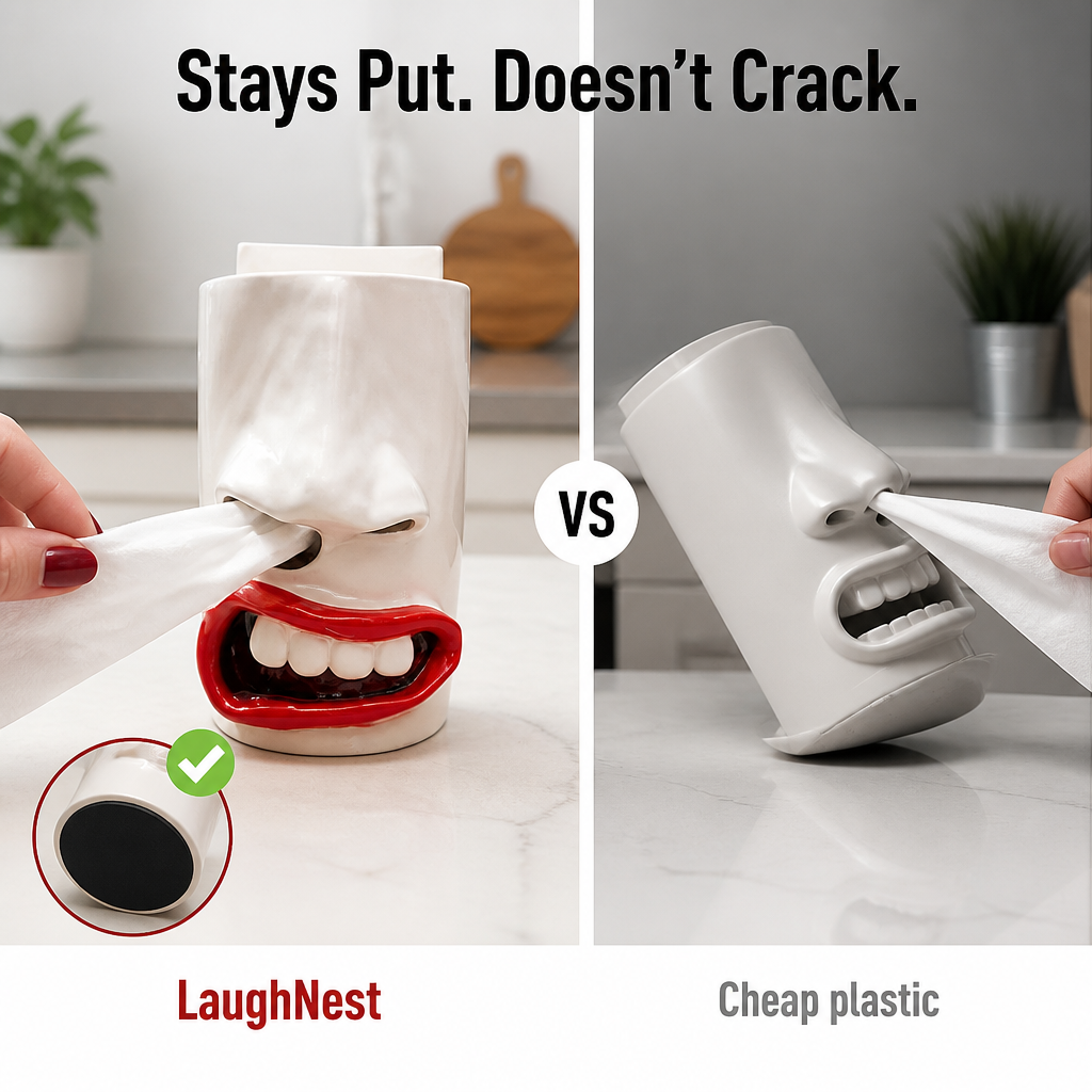 LaughNest — Make Every Tissue Grab the Thing Guests Won't Stop Talking About - Lamylie